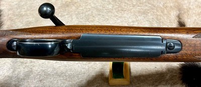 Winchester Pre 64 Model 70 Transition Rifle 375 H&H MAG 1948 Like New - Image 8 of 14