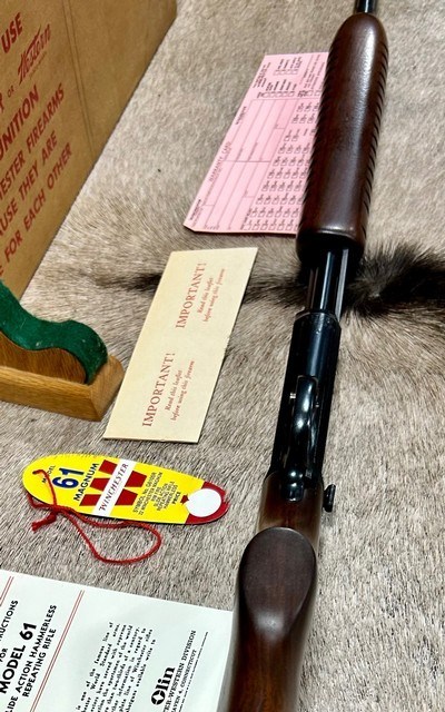 Winchester 61 Mag NIB 1962 With Original Hang Tag - Image 10 of 16