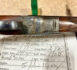 Fox A Grade 16 ga Straight Stock Like New W/Letter - Image 7 of 16