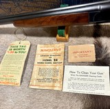Winchester Model 24 NIB 20 Ga 1952 W/ All Factory Paperwork - Image 14 of 16