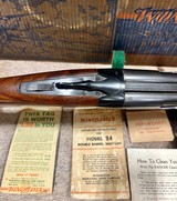 Winchester Model 24 NIB 20 Ga 1952 W/ All Factory Paperwork - Image 10 of 16