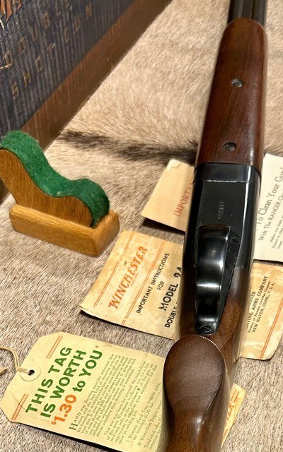 Winchester Model 24 NIB 20 Ga 1952 W/ All Factory Paperwork - Image 9 of 16