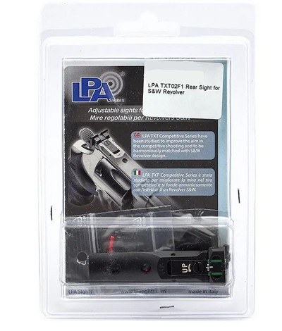 LPA Sights - TXT Adjustable Rear Sight for Smith & Wesson 629, 686, 586, 627, 66, 67, 696, 17, 19, 657, 610, 625, 29, 27 and new caliber .50. - Image 5 of 7