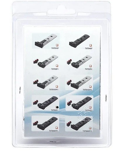 LPA Sights - TXT Adjustable Rear Sight for Smith & Wesson 629, 686, 586, 627, 66, 67, 696, 17, 19, 657, 610, 625, 29, 27 and new caliber .50. - Image 6 of 7