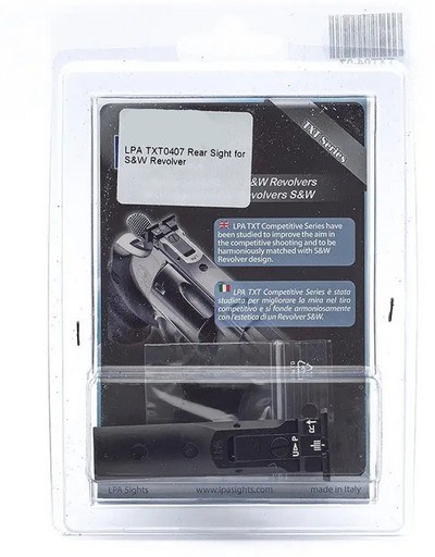 LPA Sights - TXT0407 Adjustable Rear Sight for Smith & Wesson 629, 686, 586, 627, 66, 67, 696, 17, 19, 657, 610, 625, 29, 27, and the new caliber 50 - Image 5 of 5