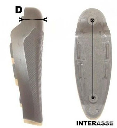 FRANCHI Butt plate TSA for Franchi Affinity, Intensity, Anniversary, Horizon, Fast andFalconet Pro. 3 sizes available - Image 2 of 2