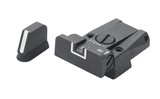 LPA SIGHTS - Rear and front sight for CZ 75/75B/85 (For models with dovetail front sights). Roll pin front sight (NOT 75-SP01) - Image 1 of 1