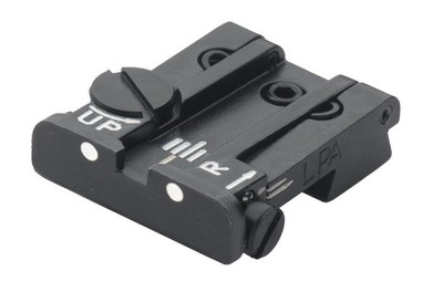 LPA SIGHTS - Rear sight for Tanfoglio EAA, P9 (Springfield), Jericho old model, dovetail .374” (9,5 mm) - Image 1 of 1