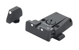 LPA SIGHTS - Rear and front sight for Glock 17, 19, 20, 21, 22, 23, 25, 26, 27, 28, 29, 30, 31, 32 , 34