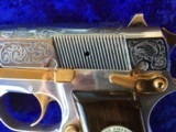Browning Hi-Power 2nd Amendment Limited Edition Commemorative .40 S&W Engraved Polished nickel - 11 of 14