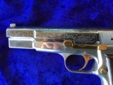 Browning Hi-Power 2nd Amendment Limited Edition Commemorative .40 S&W Engraved Polished nickel - 12 of 14