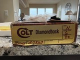 Colt Diamondback .22, 6", nickel, new in box - 4 of 10