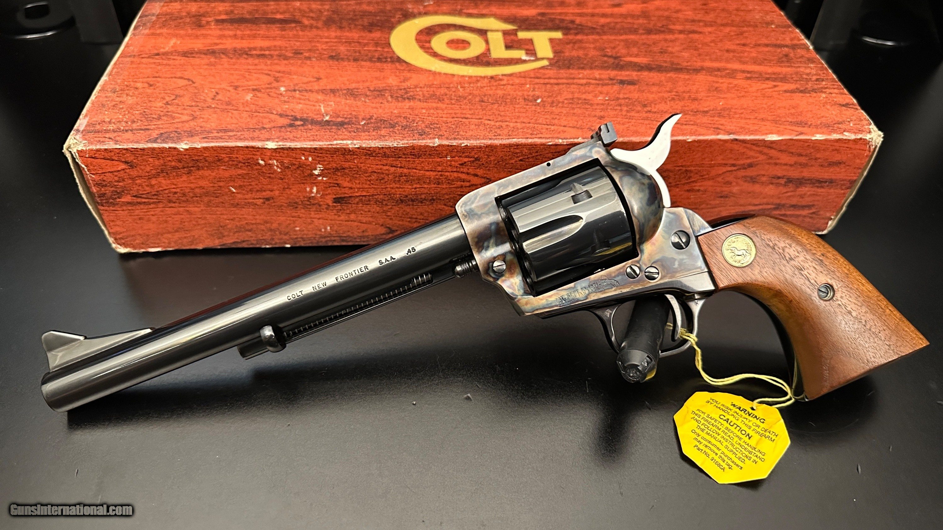 Colt SAA New Frontier .45 Colt 7.5” 3rd Gen NIB 1978