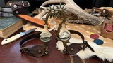 August Buermann North & Judd Boot Spurs Western Riding HORSES Hercules Bronze - 3 of 15