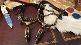 August Buermann North & Judd Boot Spurs Western Riding HORSES Hercules Bronze - 9 of 15
