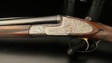 L. Santina Bernardelli 20GA Engraved Side Lock SxS Double Barrel Shotgun - 4 of 15