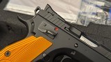 CZ-75 Tactical Sports Orange 9mm 5.23