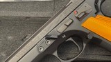 CZ-75 Tactical Sports Orange 9mm 5.23