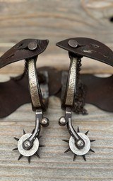 Transitional (Mexican-Californian) Style Spurs - 8 of 12