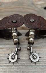 Transitional (Mexican-Californian) Style Spurs