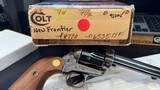 1980 Colt New Frontier SAA, .44 Special, Case Hardened Blued, 7.5" Barrel, NIB - 6 of 6