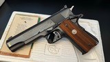 Colt MKIV Series 70 NAtional Match Gold Cup .45ACP 1911, 5" Barrel, Blued, NIB - 1 of 9