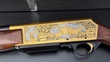 Browning BAR Mark II Safari "Rocky Mountain Elk Foundation Tribute" 30-06 SPRG Rifle, Fully Engraved w/ Gold Finish, NIB - 1 of 15