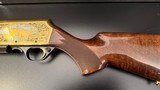 Browning BAR Mark II Safari "Rocky Mountain Elk Foundation Tribute" 30-06 SPRG Rifle, Fully Engraved w/ Gold Finish, NIB - 6 of 15