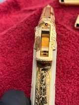 Walther PPK/S Gold Plated & Engraved 9mm Kurtz (.380 Auto) Pistol - RARE - 7 of 15