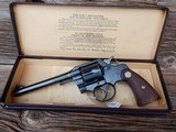 Colt Official Police 38 Special 6 inch 1937 with box(ON HOLD PF) - 1 of 11