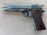 1918 Production Brushed Blue Colt Model 1911