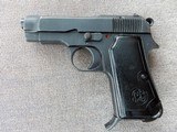 Late WWII blank slide Beretta 19357.65/32acp with holster - 2 of 9