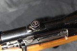 Custom Mauser 98 claw mount Geco scope made in Germany - 4 of 14