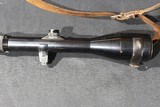 Custom Mauser 98 claw mount Geco scope made in Germany - 5 of 14