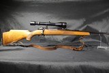 Custom Mauser 98 claw mount Geco scope made in Germany