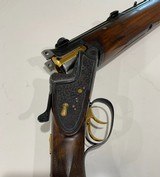 Merkel -- Luxury Grade 203E Real Gold Inlay Hand-Detachable Sidelock Ejector --- 12 Gauge With Zeiss Optic & Claw Mounts - 6 of 12