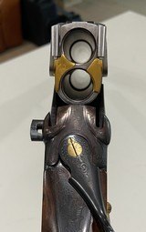 Merkel -- Luxury Grade 203E Real Gold Inlay Hand-Detachable Sidelock Ejector --- 12 Gauge With Zeiss Optic & Claw Mounts - 8 of 12