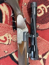 HEYM 9.3x74R MODEL 55 BB DOUBLE RIFLE with CLAW-MOUNTED ZEISS OPTIC - 4 of 15