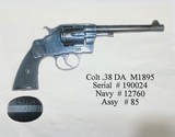 ColtNew Navy .38 Revolver with Historical Record - Image 1 of 14