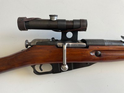 Mosin-Nagant Rifle and Carbine converted to .22LR - Image 2 of 15