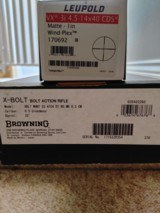 Browning x bolt 6.5 creedmoor western hunter SS atac with muzzle break and DM - 7 of 8