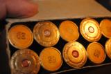 Brass hull 12 guage 00 buckshot, full box, Remington, military issue (?) - 5 of 5
