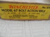 Winchester Model 67 NIB - 11 of 12