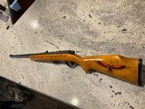 Cherokee Indian decorated Marlin Model .22 Rifle - 2 of 15