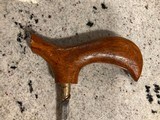 Antique HIDDEN KNIFE WALKING CANE - 5 of 13