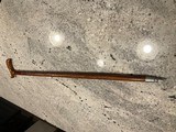 Antique HIDDEN KNIFE WALKING CANE - 1 of 13