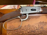 Winchester 94 32-40 John Wayne Commemorative w/ 2 boxes ammo, Display Plaque, Leather Scabbard. - 6 of 13
