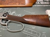 Winchester 94 32-40 John Wayne Commemorative w/ 2 boxes ammo, Display Plaque, Leather Scabbard. - 2 of 13