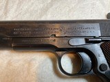 Colt Model of 1911 US Army .45 (1918) w/Western Manufacturing Co. (1917) Holster - 4 of 15