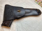 Colt Model of 1911 US Army .45 (1918) w/Western Manufacturing Co. (1917) Holster - 14 of 15